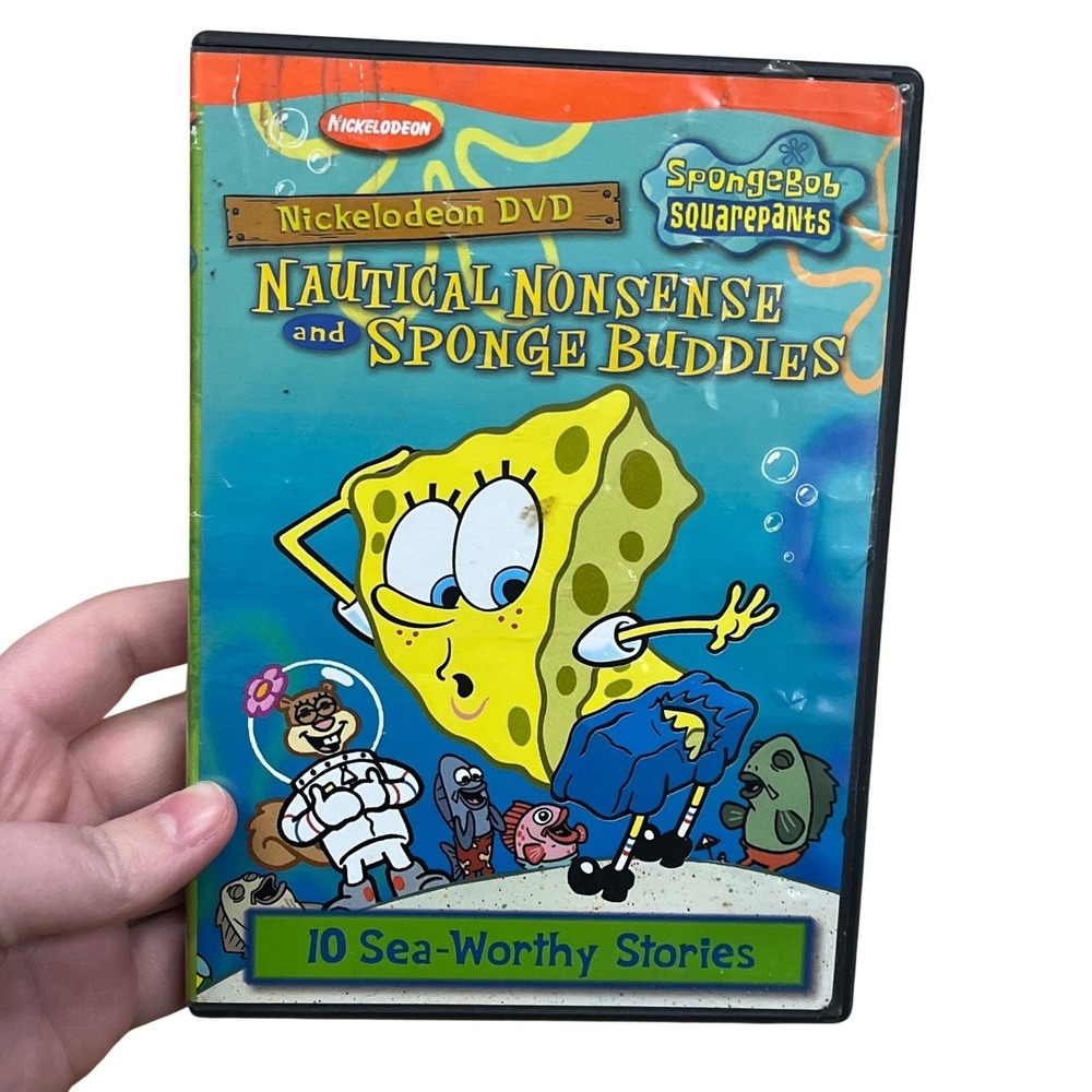 SpongBob Squarepants-Nautical Nonsense and Sponge Buddies DVD-Nickelodeon